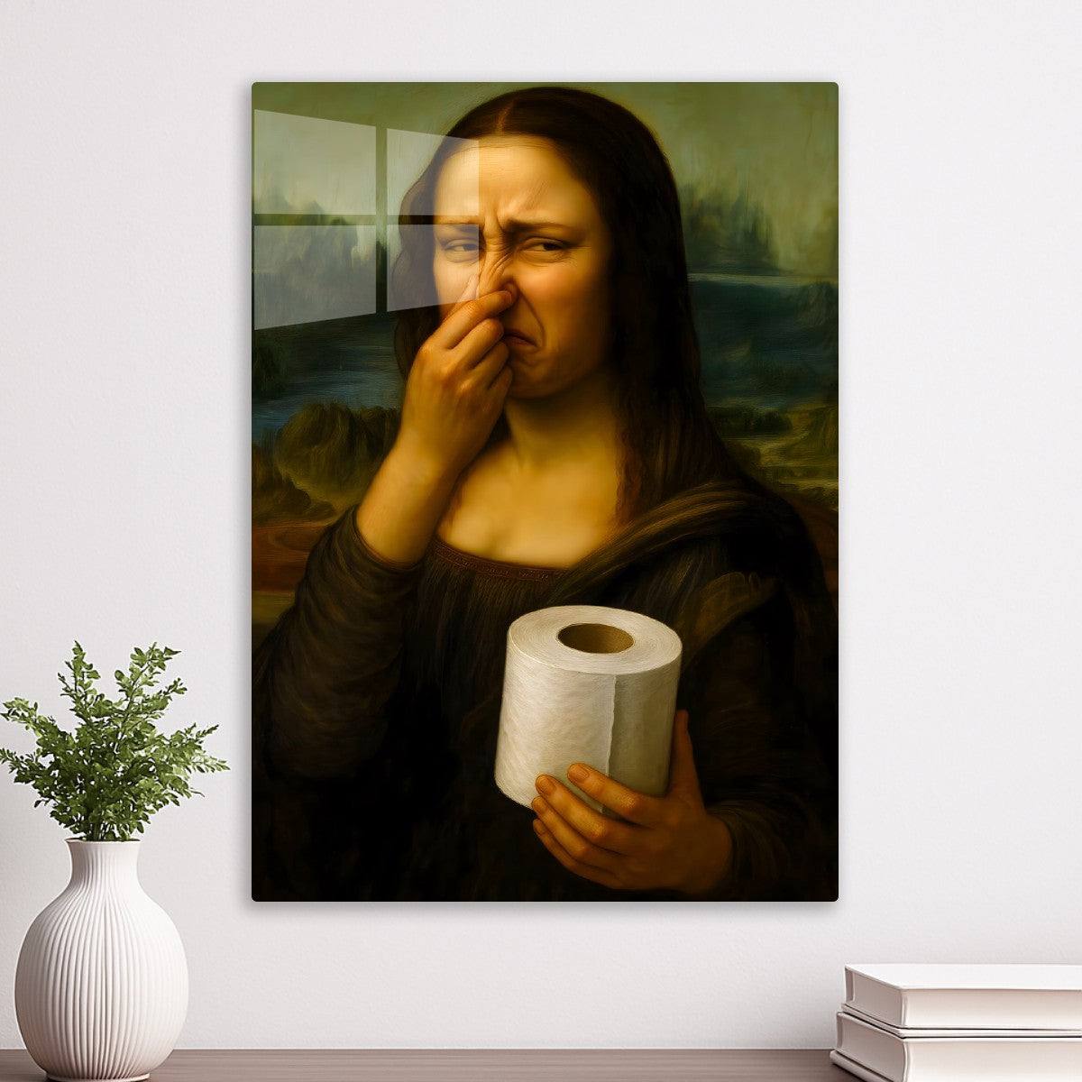 Mona Lisa Toilet Roll
