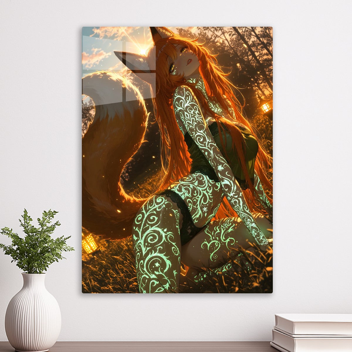 Enchanted Fox Spirit at Dusk