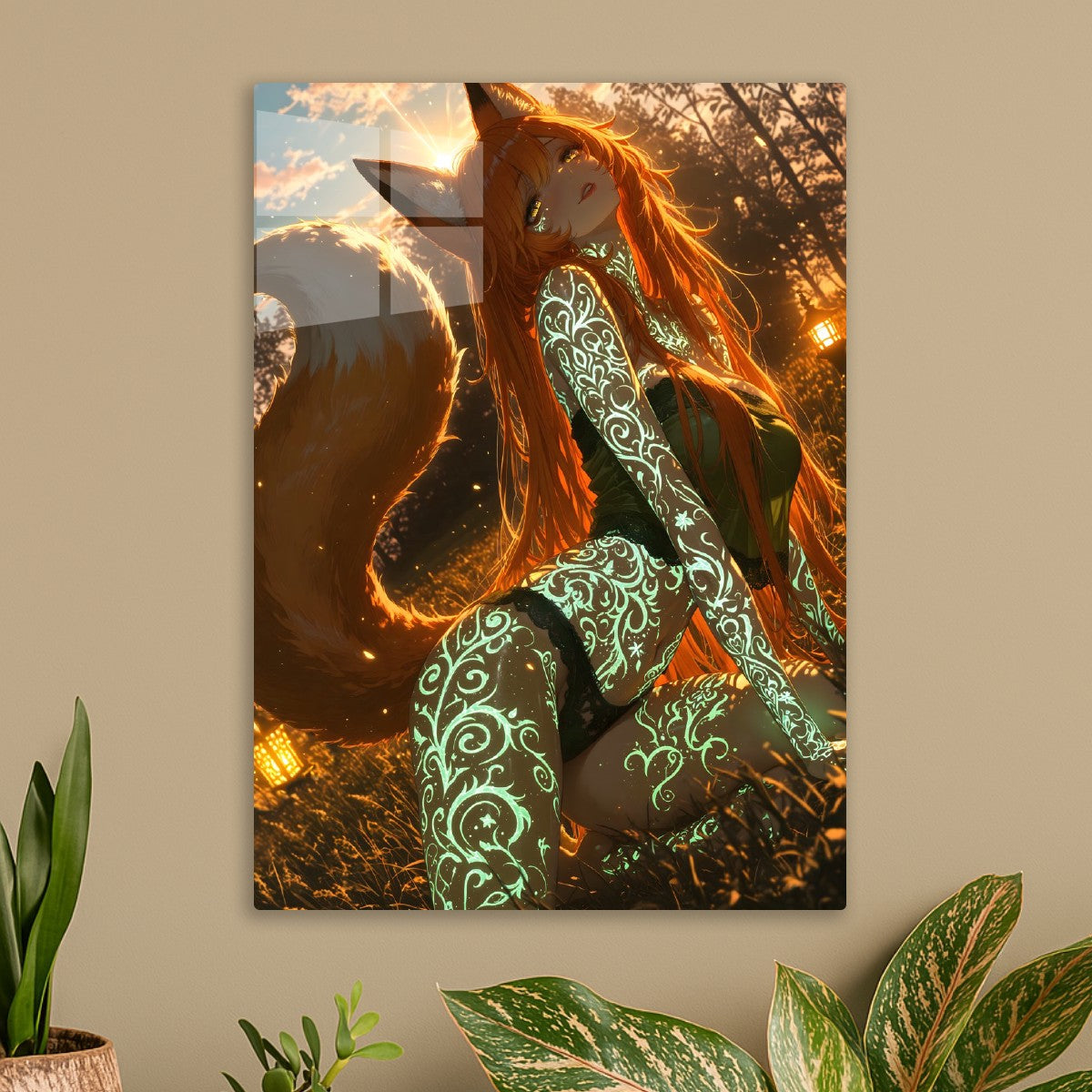 Enchanted Fox Spirit at Dusk