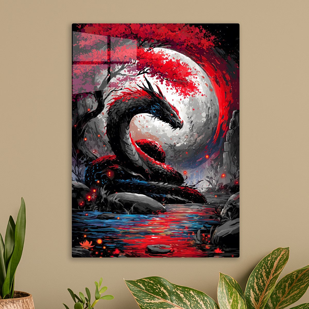 Serpent's Moonlit Reverie