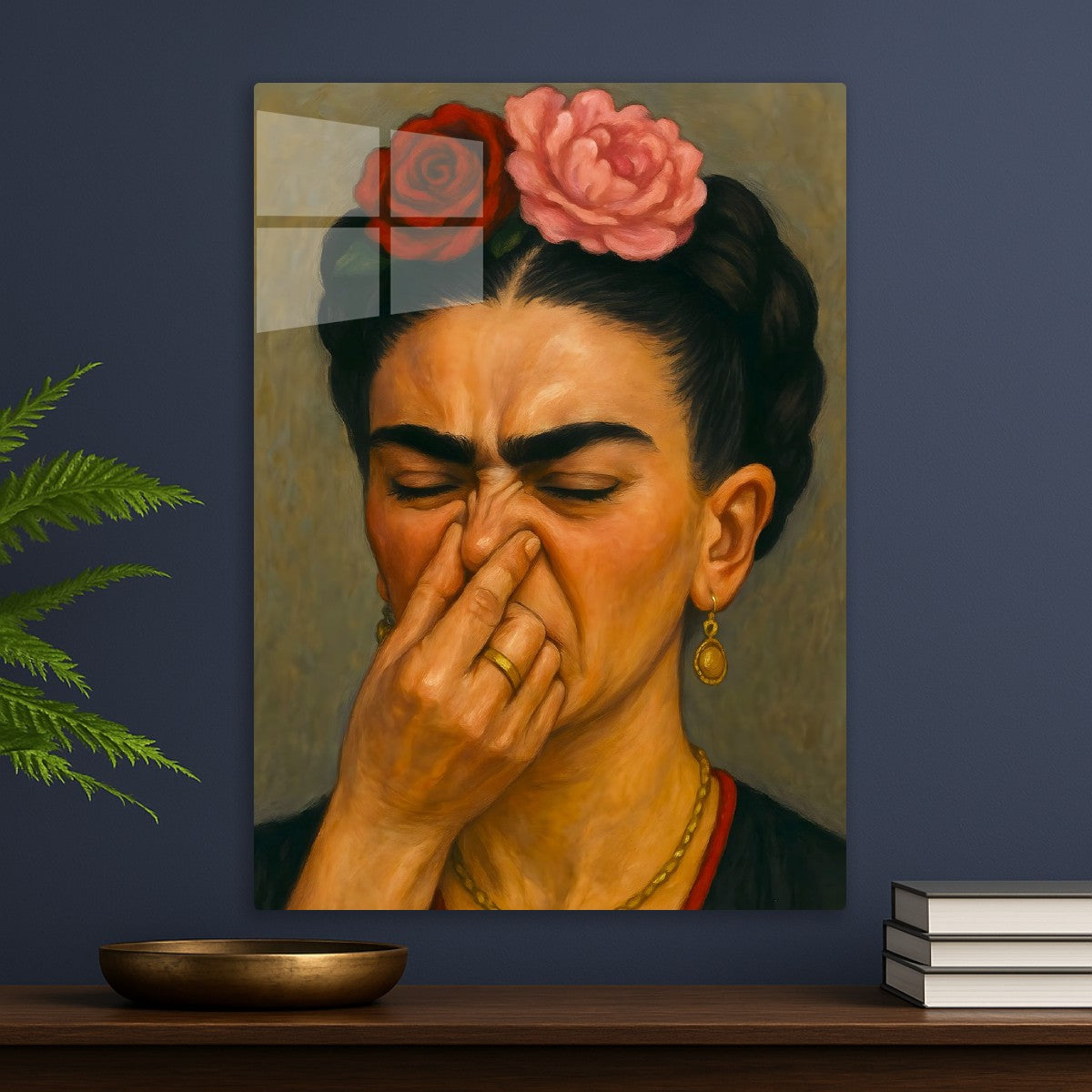 Frida Funny Bathroom Toilet