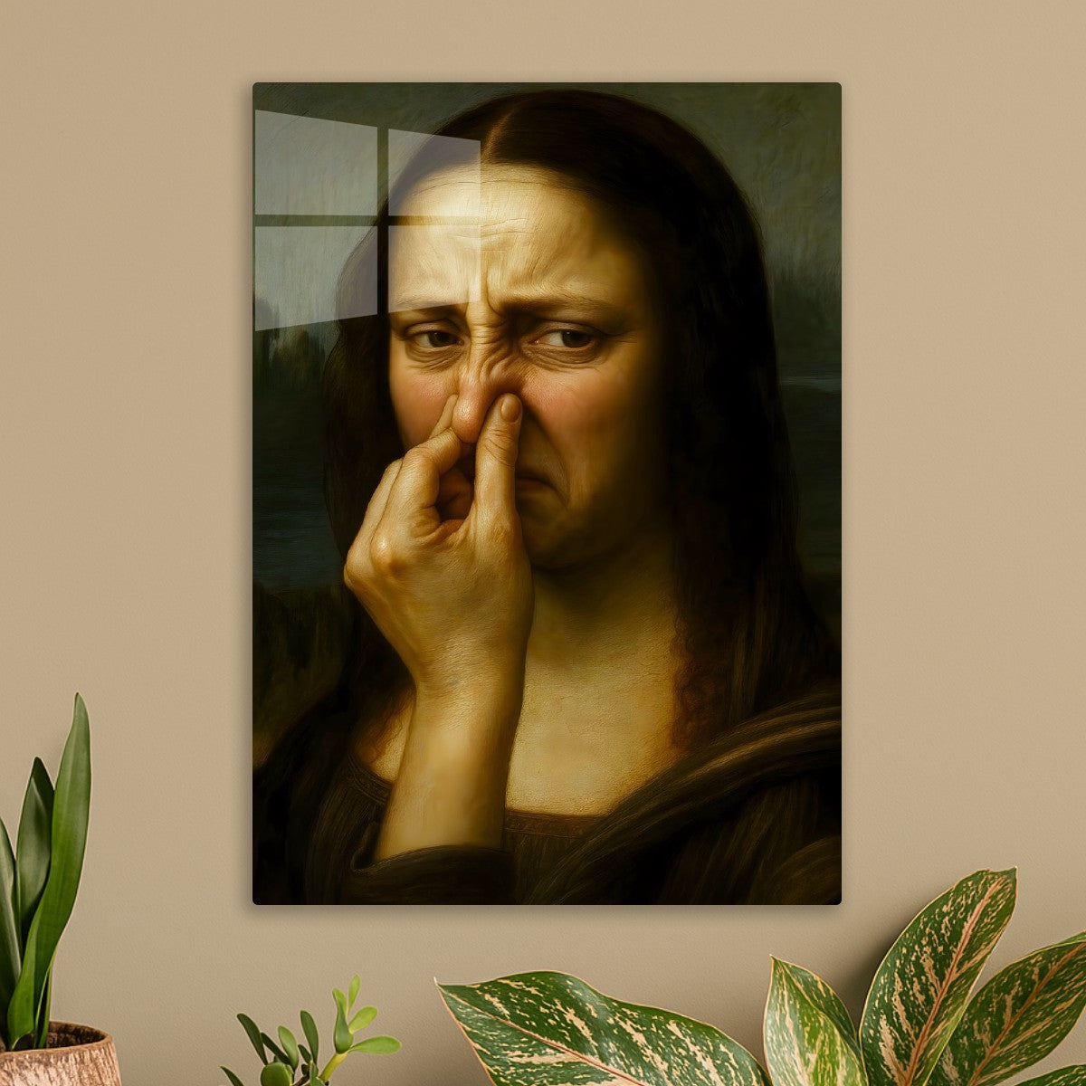 Mona Lisa Bathroom Humour