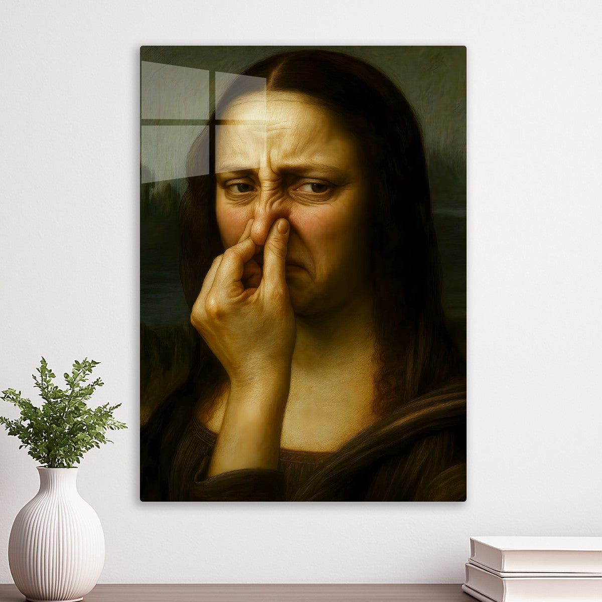 Mona Lisa Bathroom Humour