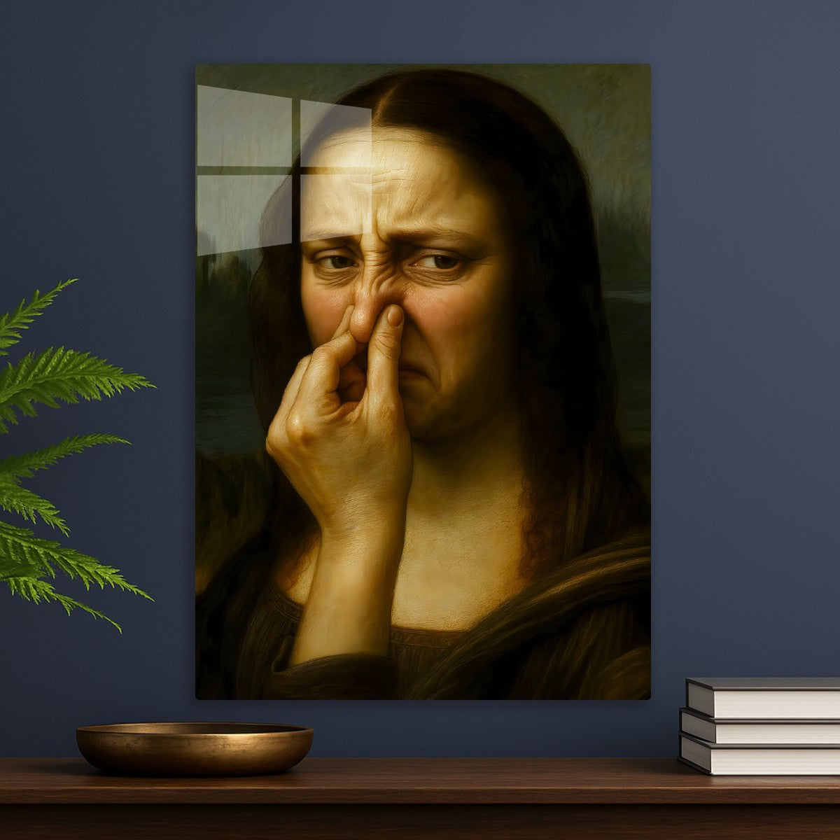 Mona Lisa Bathroom Humour