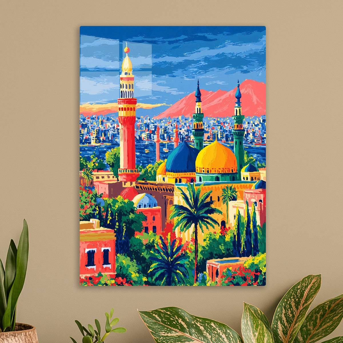 Oriental Mosque Poster