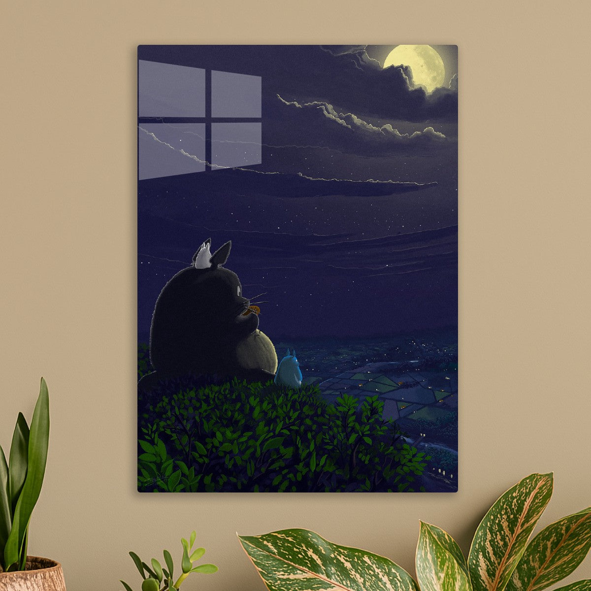 Playing the ocarina, My Neighbor Totoro