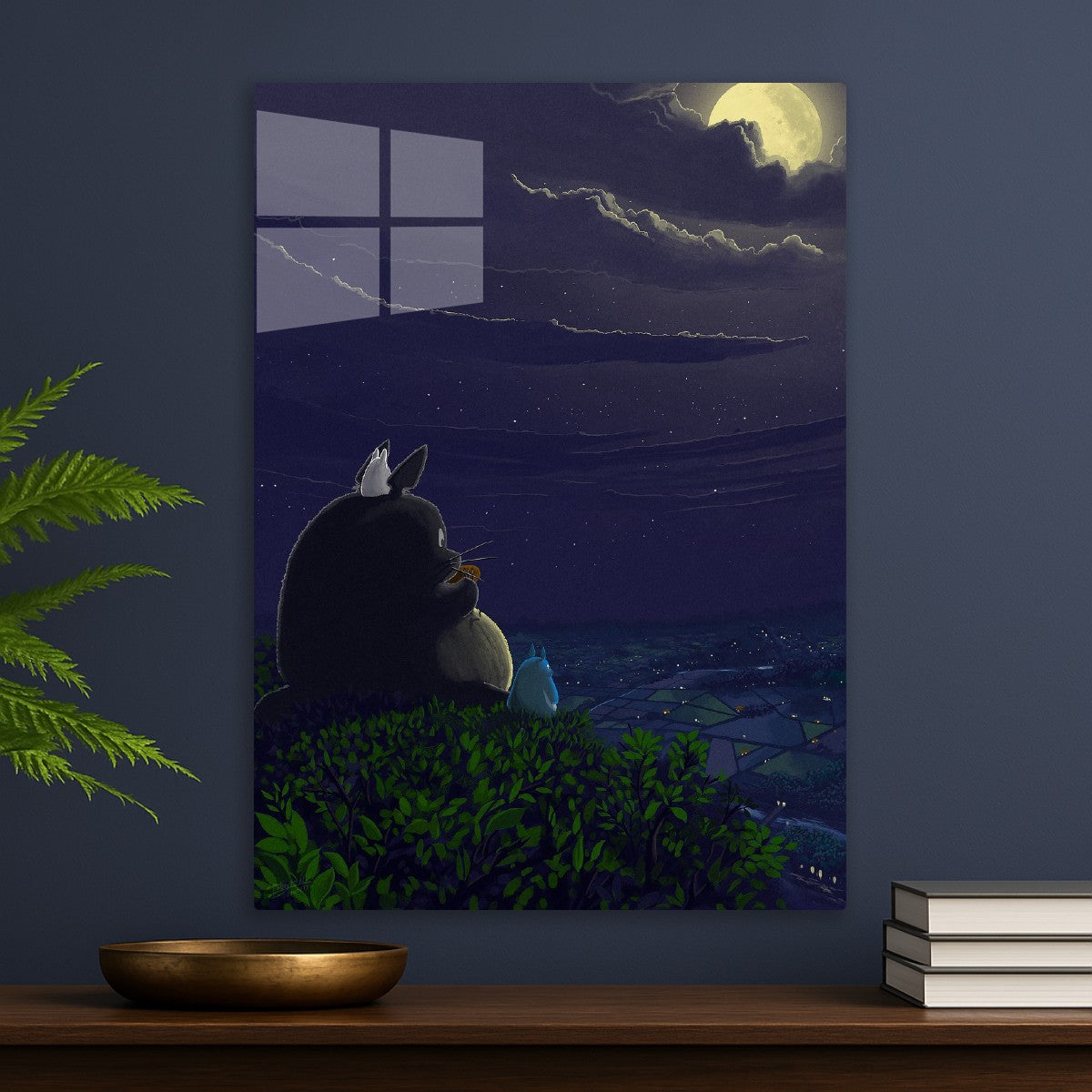 Playing the ocarina, My Neighbor Totoro