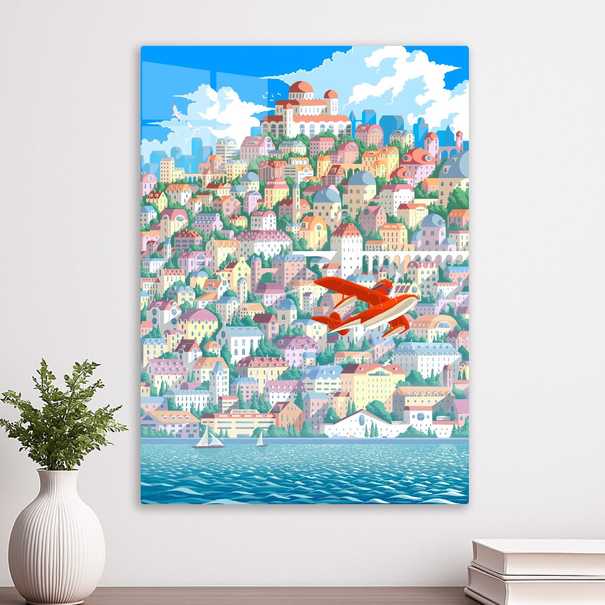 The red bird, Porco Rosso