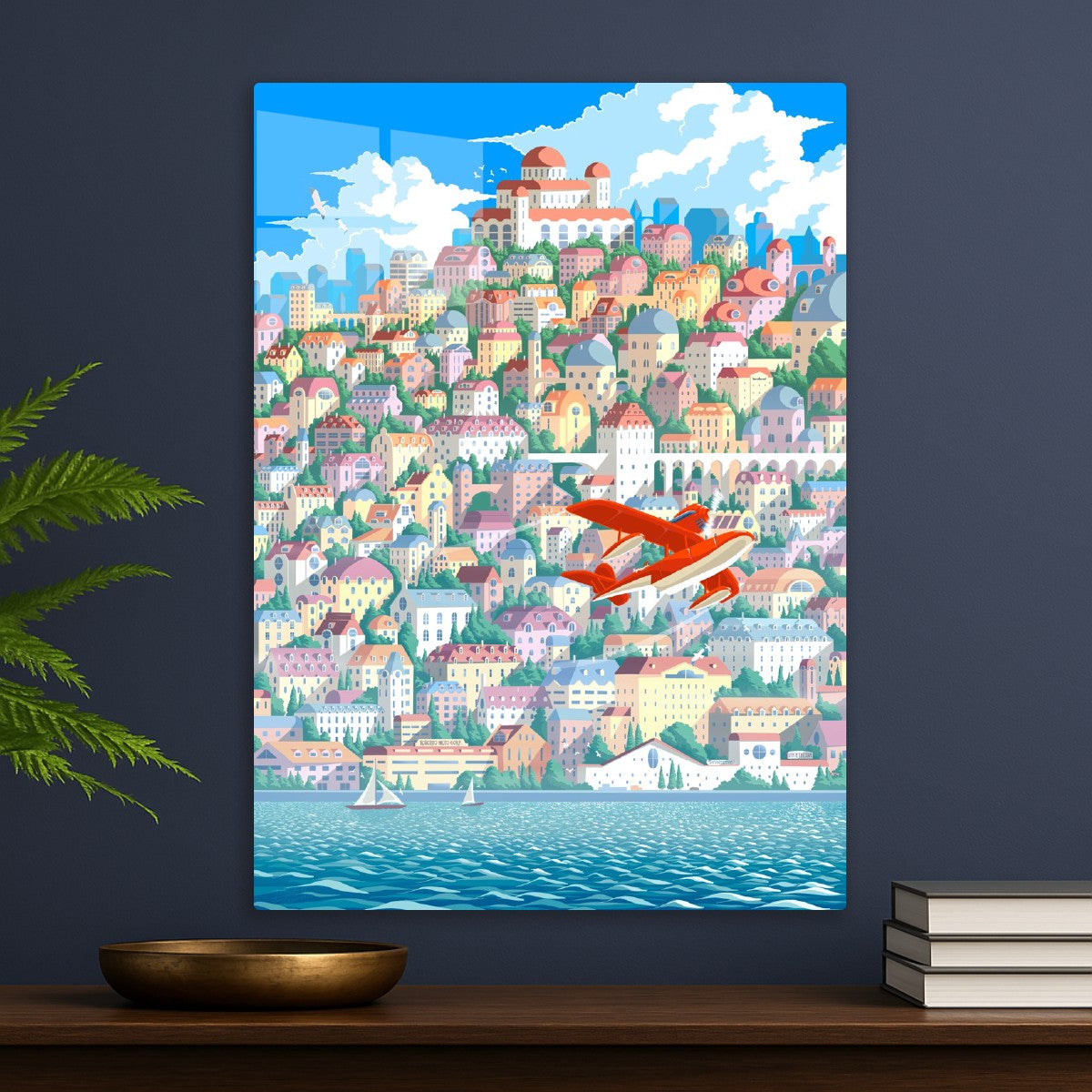 The red bird, Porco Rosso