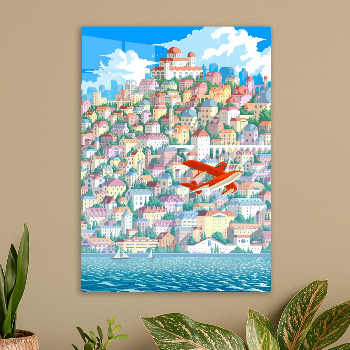 The red bird, Porco Rosso