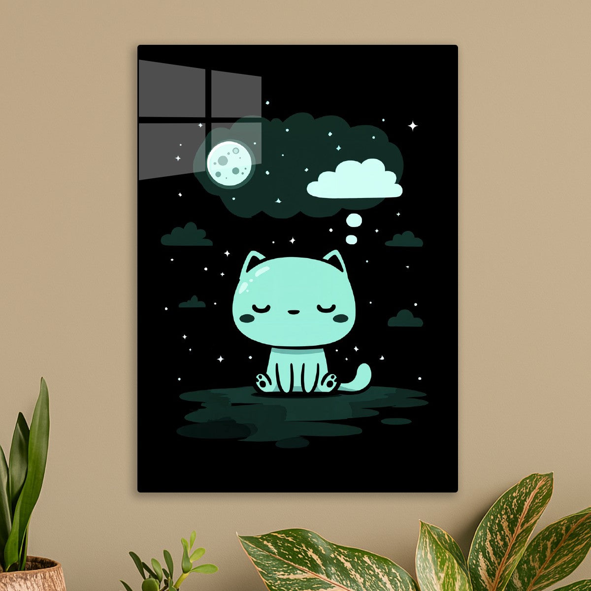 Dreaming Space Cat