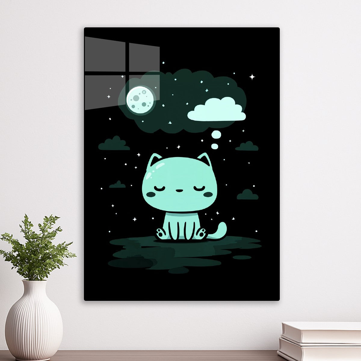 Dreaming Space Cat