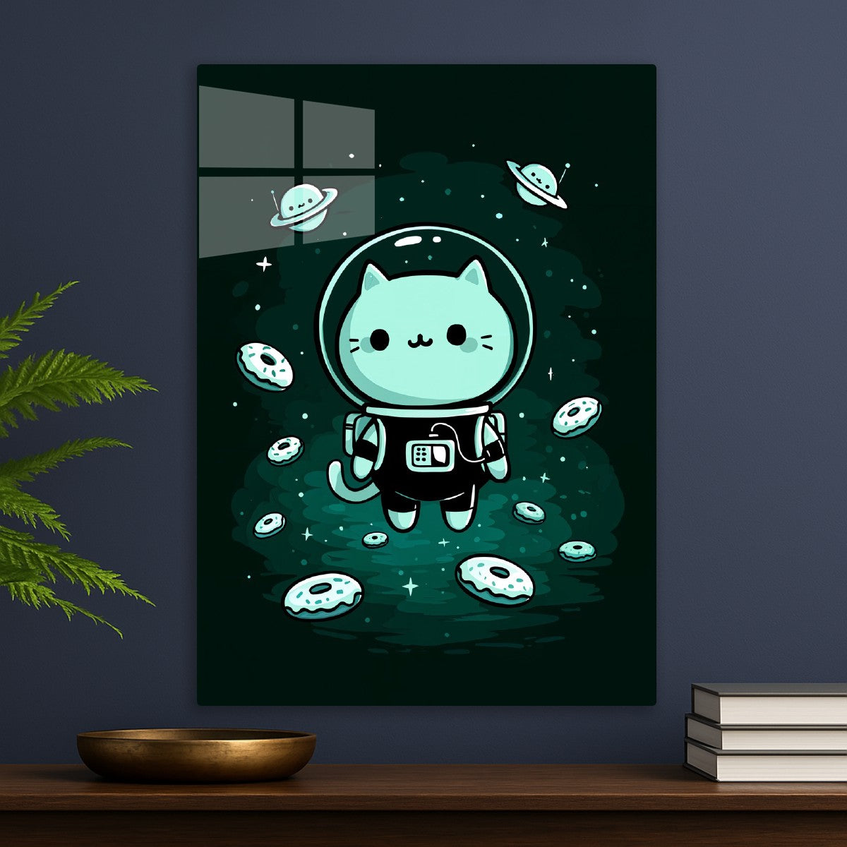 Donut Space Cat