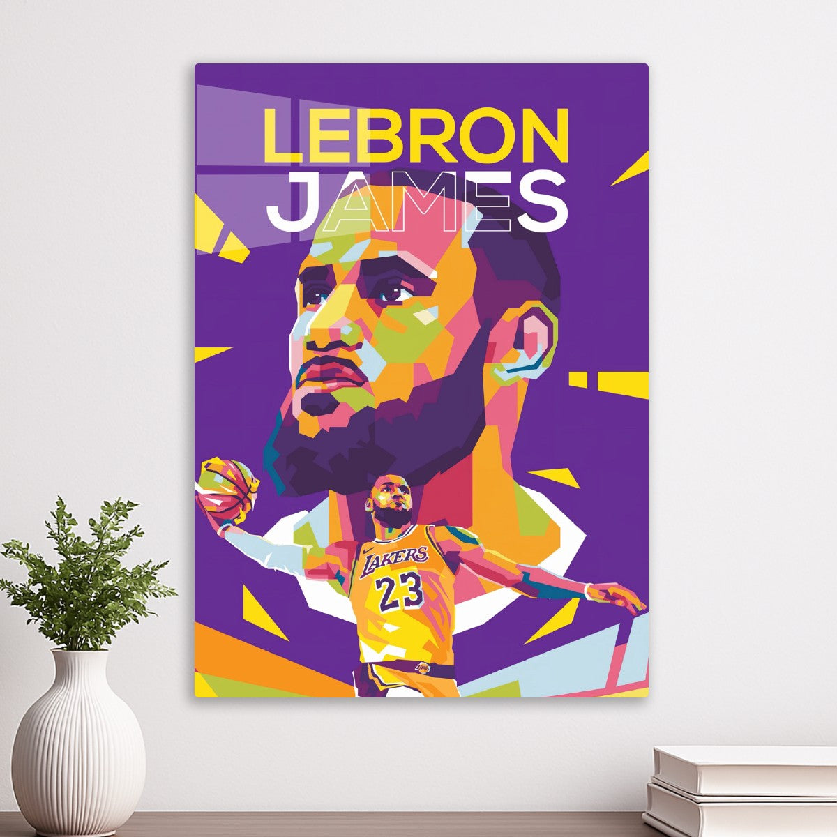 Lebron James pop art