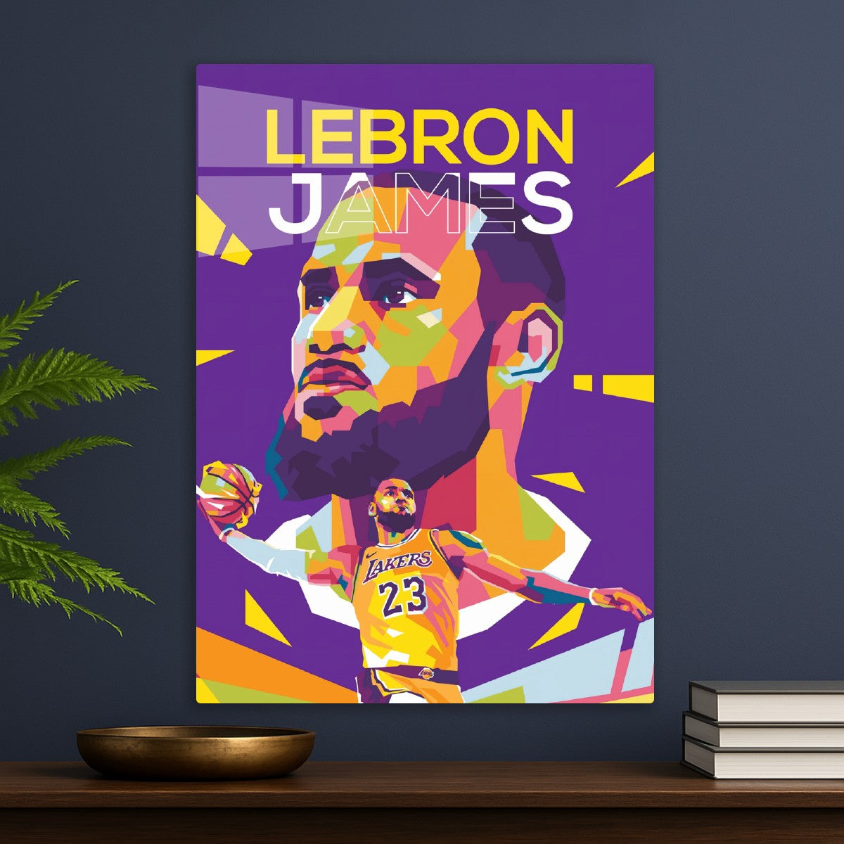 Lebron James pop art