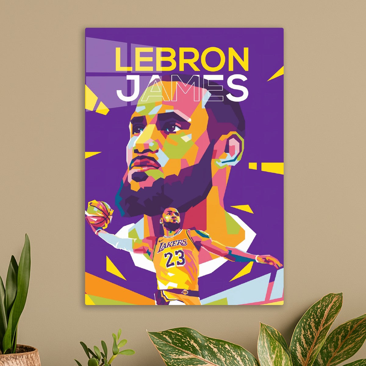 Lebron James pop art