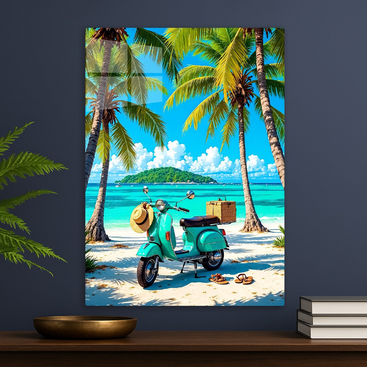 Retro Beach Scooter