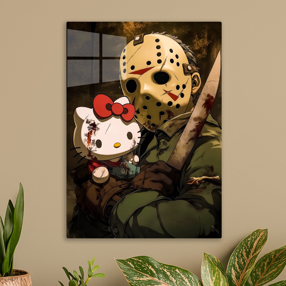 Hello Kitty Jason Voorhees Halloween