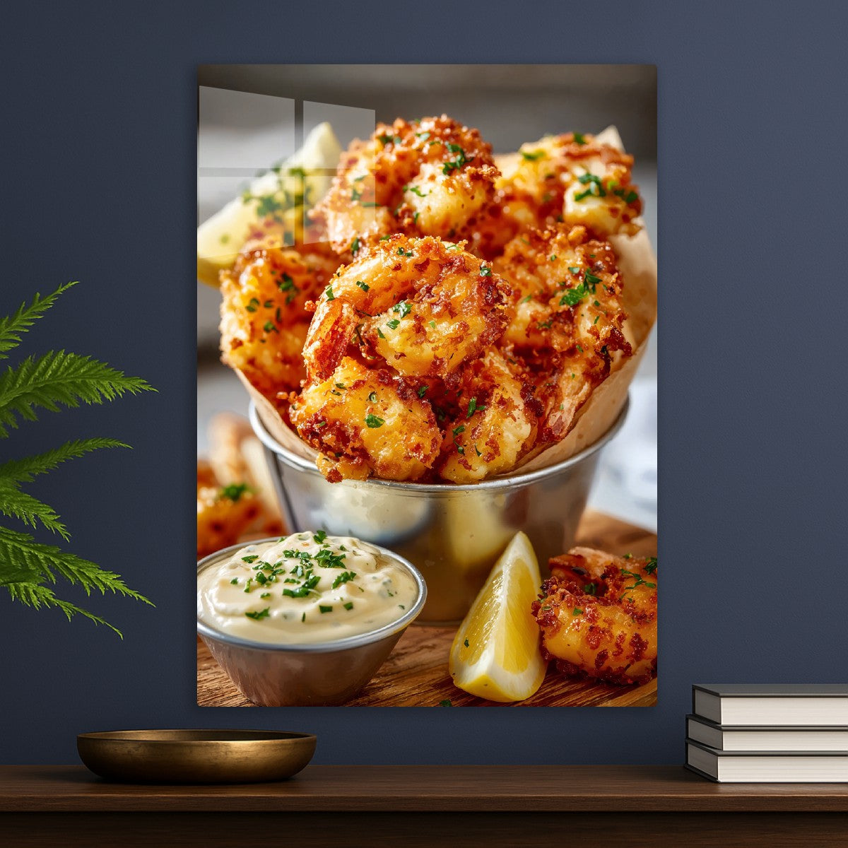 Golden Shrimp Delight