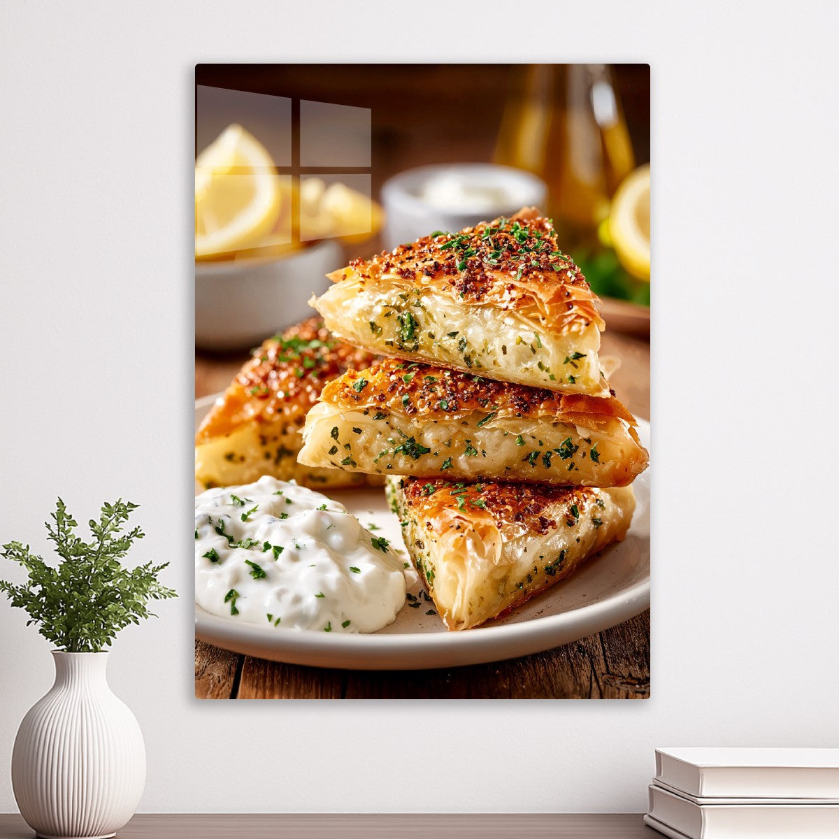 Golden Herb Filo Crunch