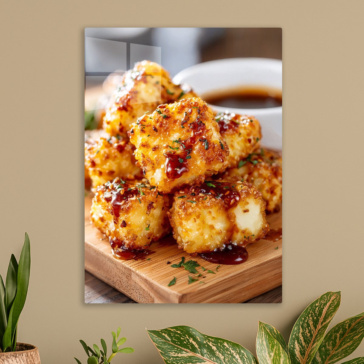 Crispy Cheese Cubes