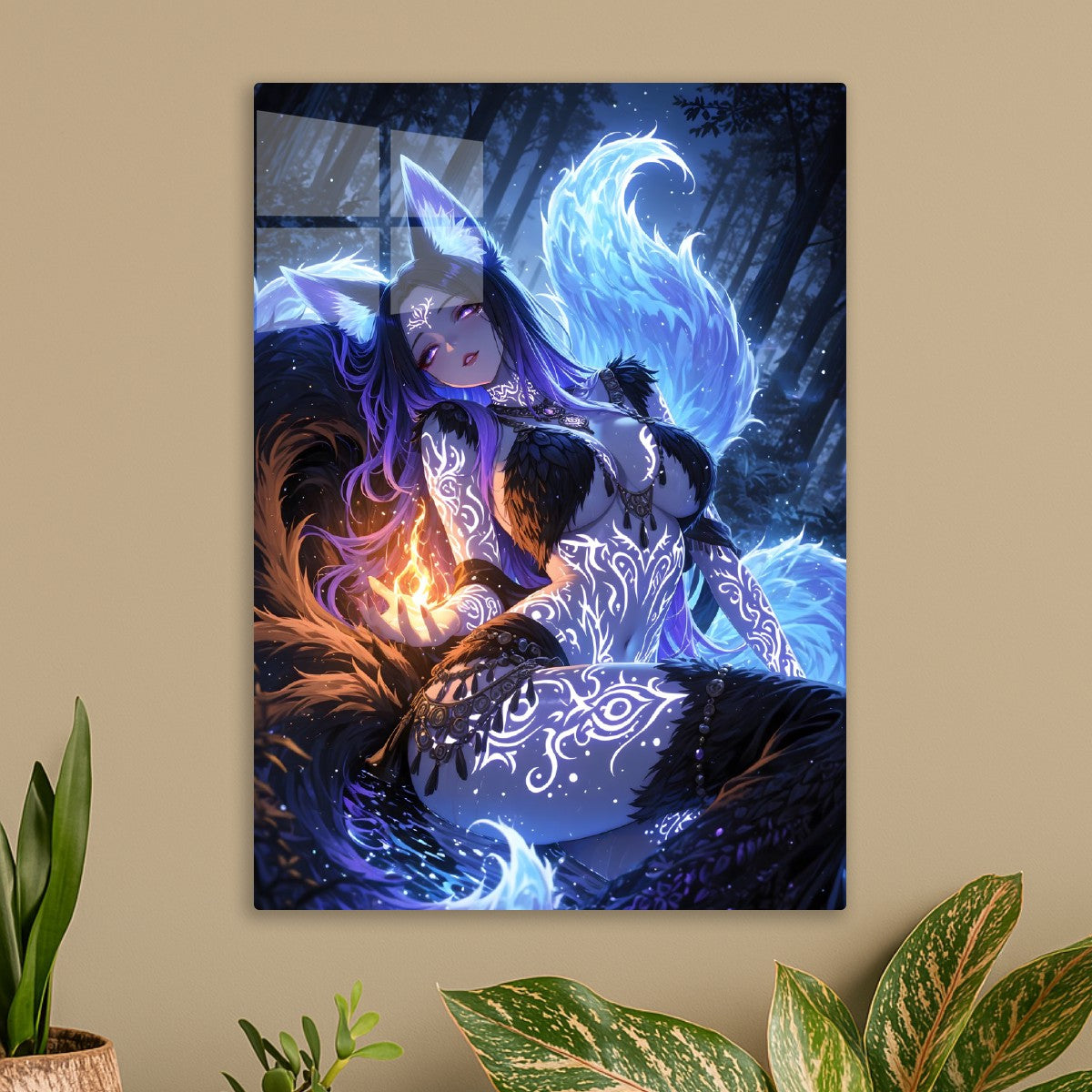 Enchanted Foxfire Sorceress