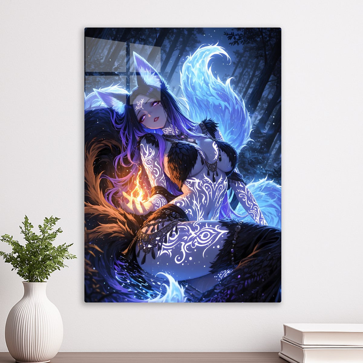 Enchanted Foxfire Sorceress