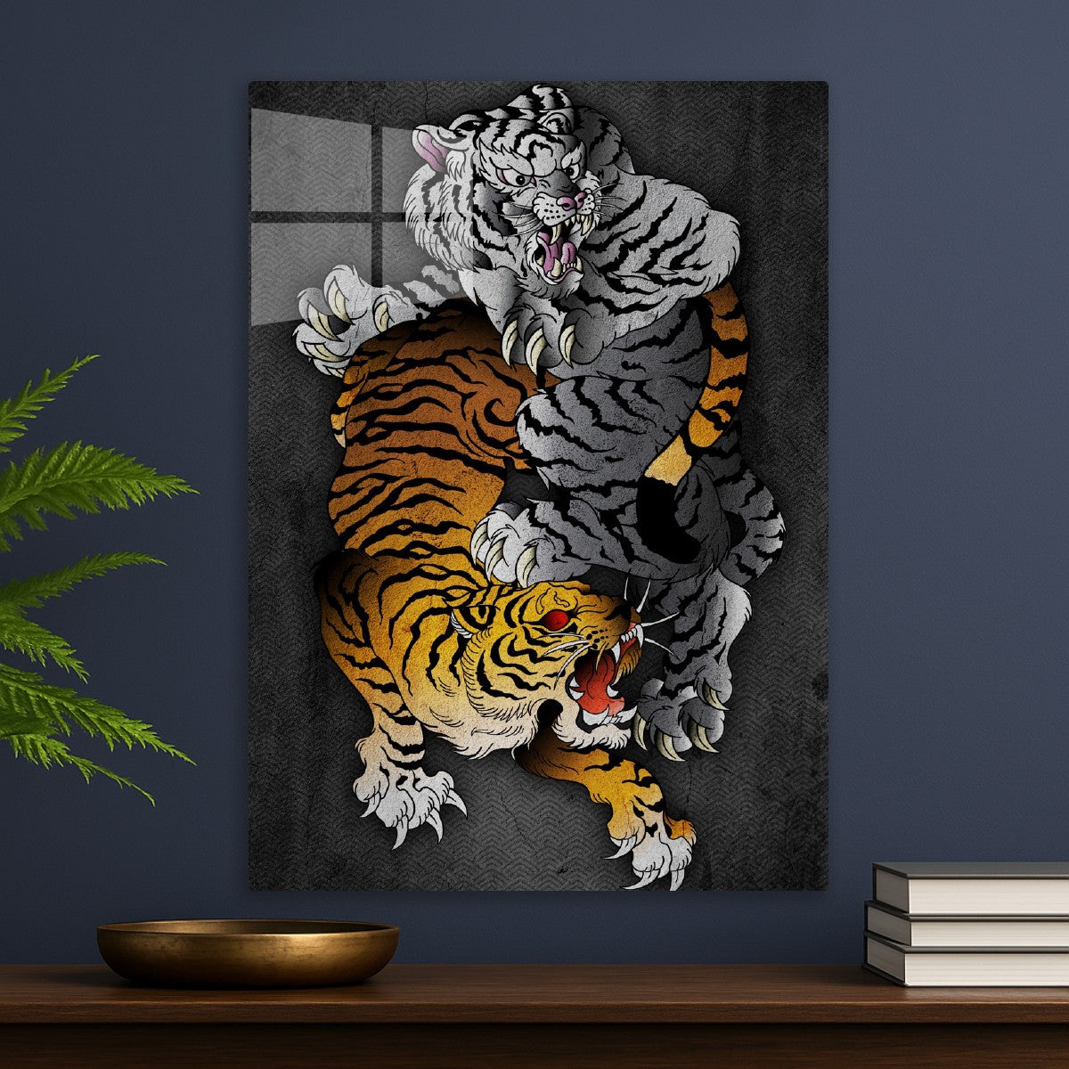 Fierce Tigers Yin and Yang