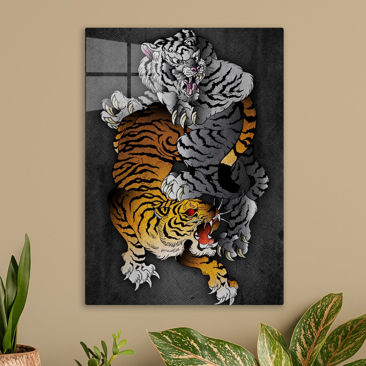 Fierce Tigers Yin and Yang