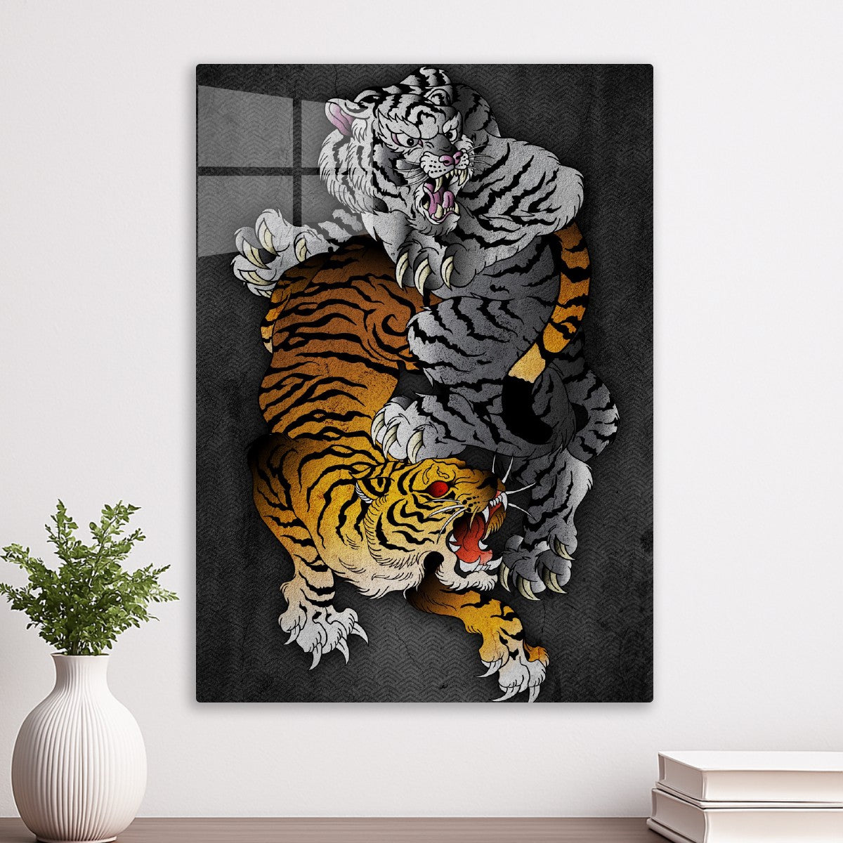 Fierce Tigers Yin and Yang