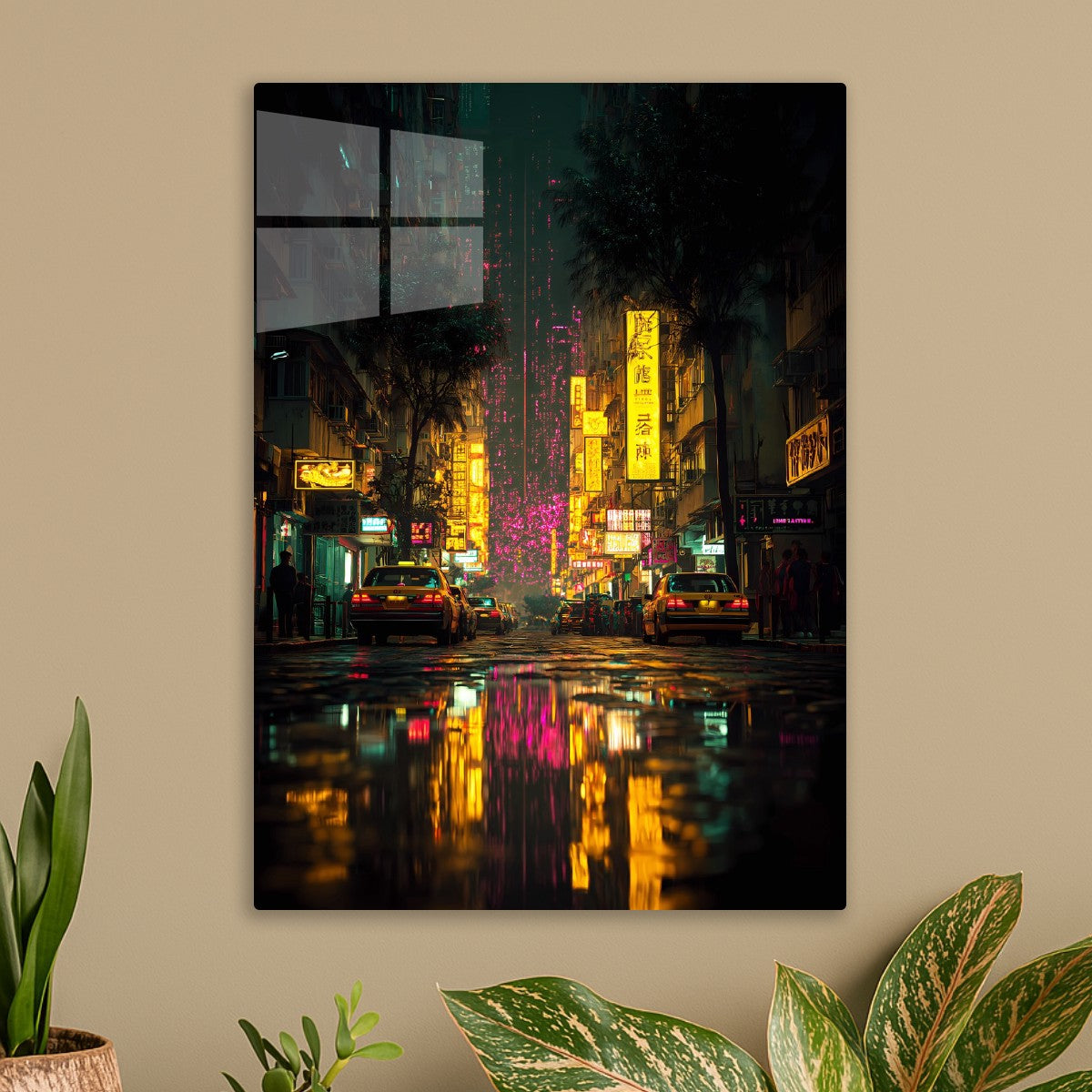 Neon Rain City