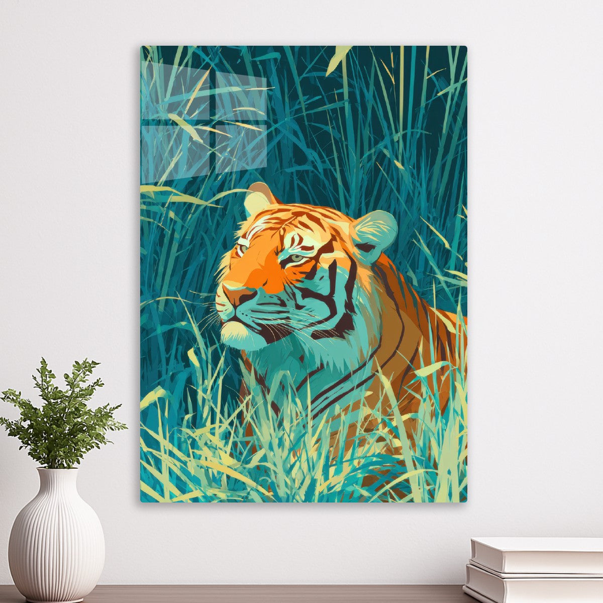 Tiger in the Grass