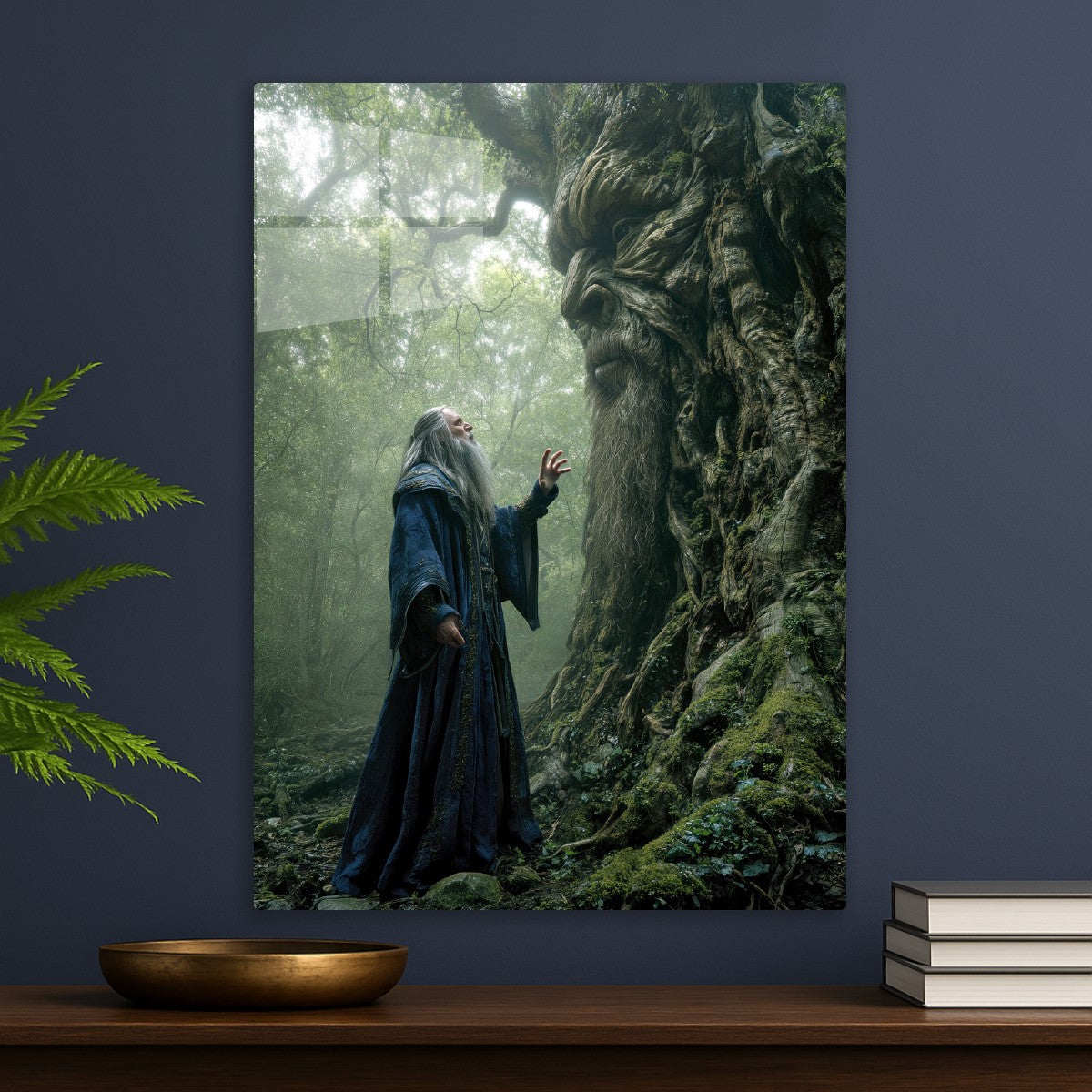 Wizard and Tree Spirit