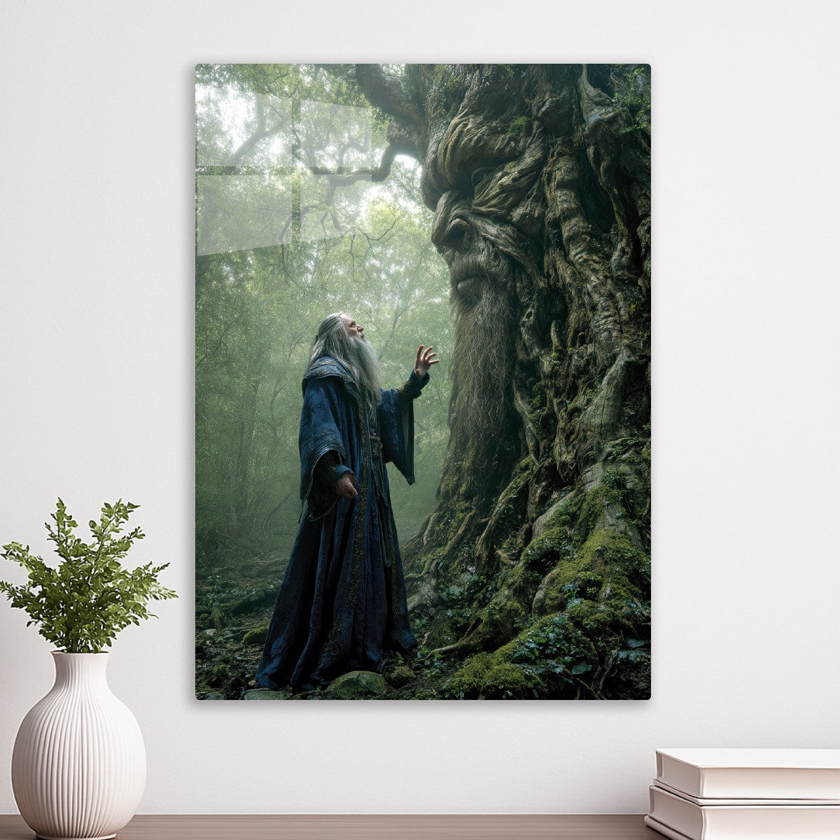 Wizard and Tree Spirit
