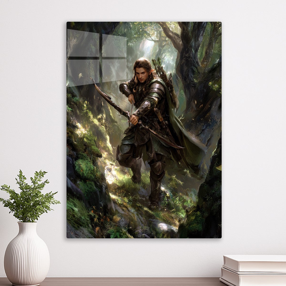 Elvish Ranger With Bow Drawn