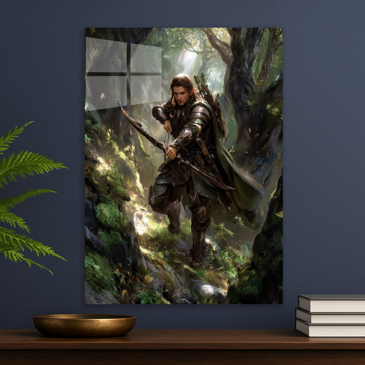 Elvish Ranger With Bow Drawn