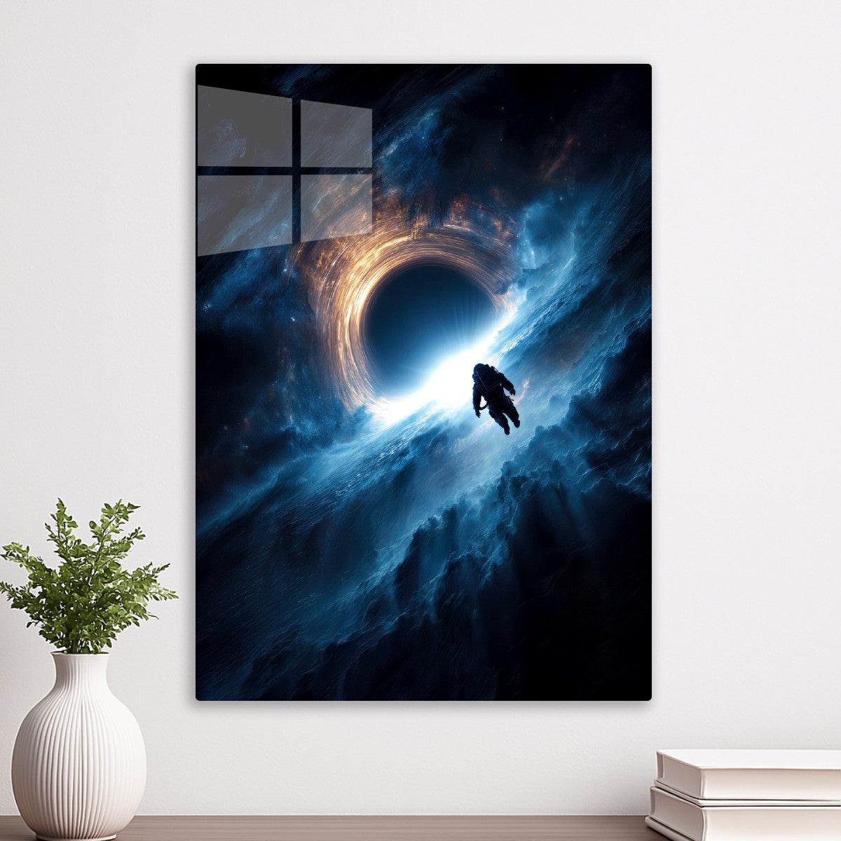 Astronaut Near Black Hole