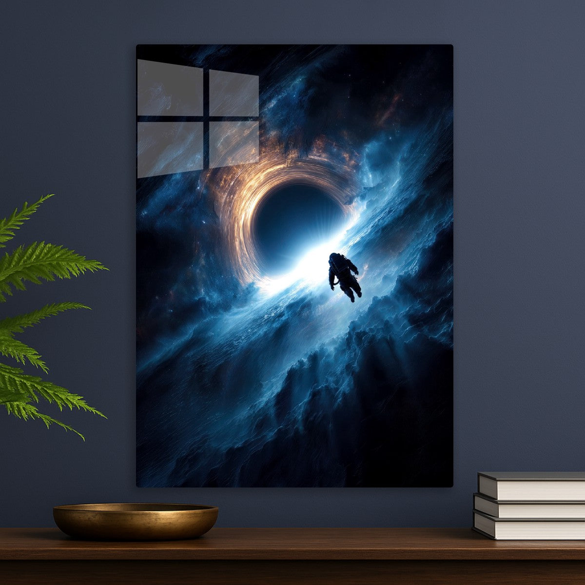 Astronaut Near Black Hole