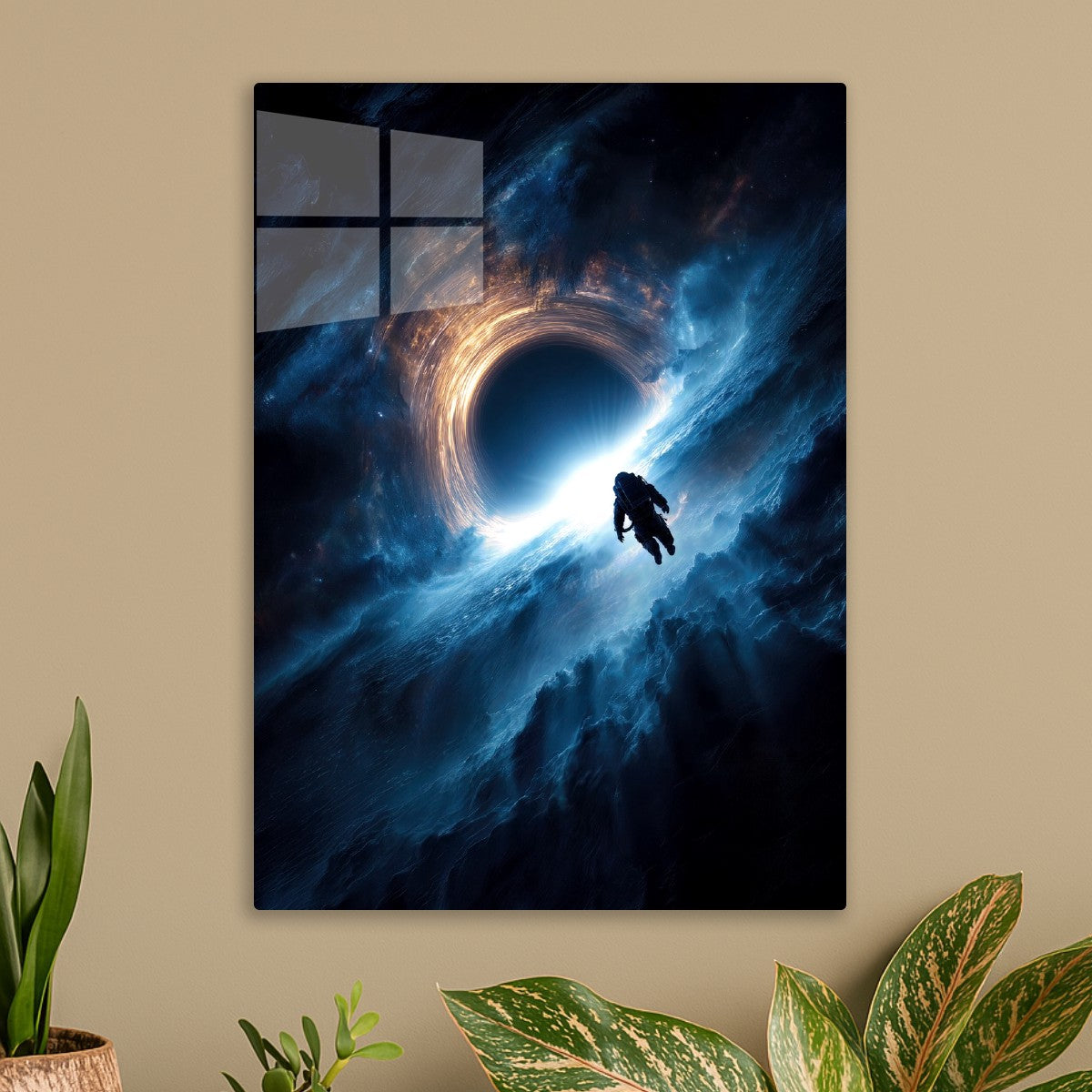 Astronaut Near Black Hole