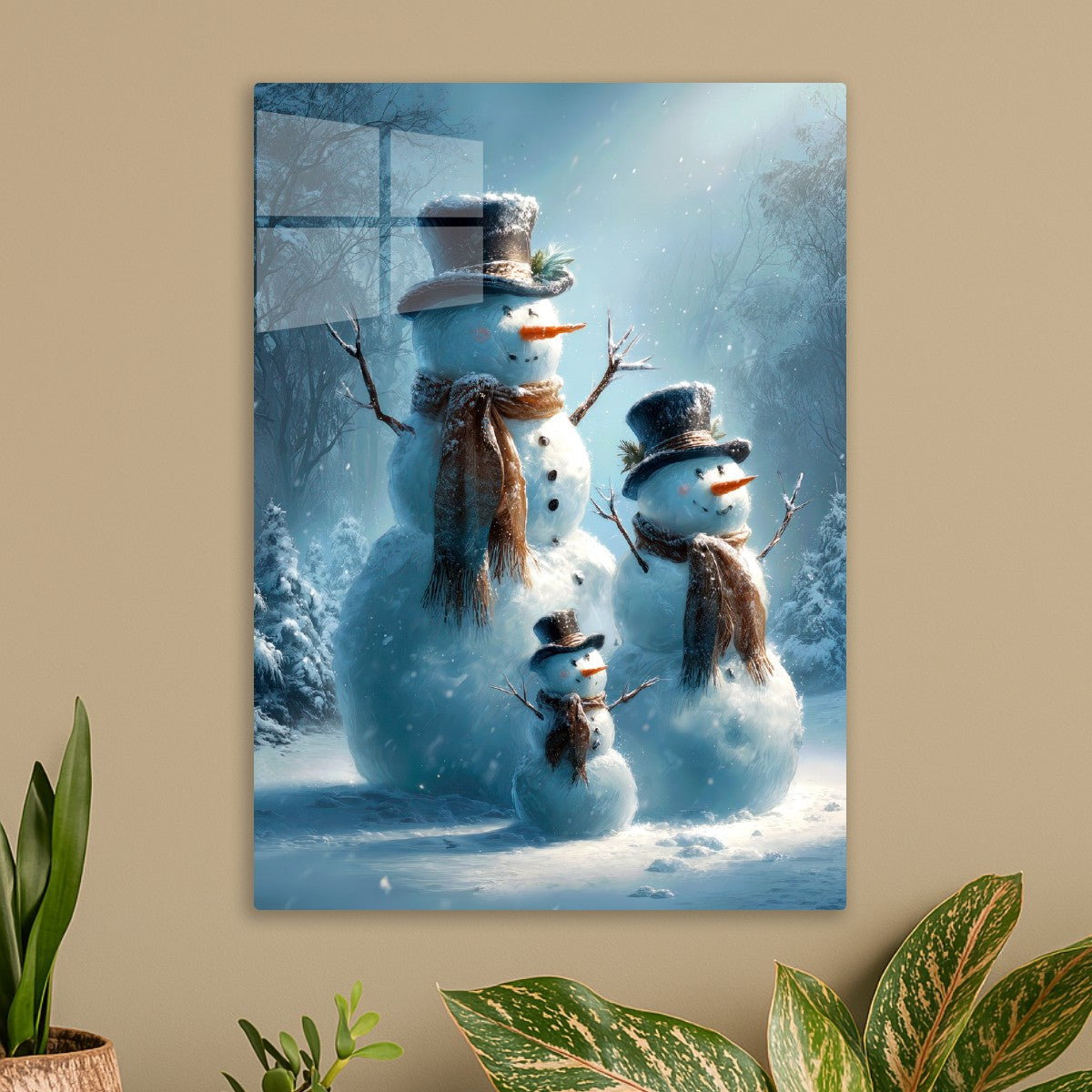 Snowman Family
