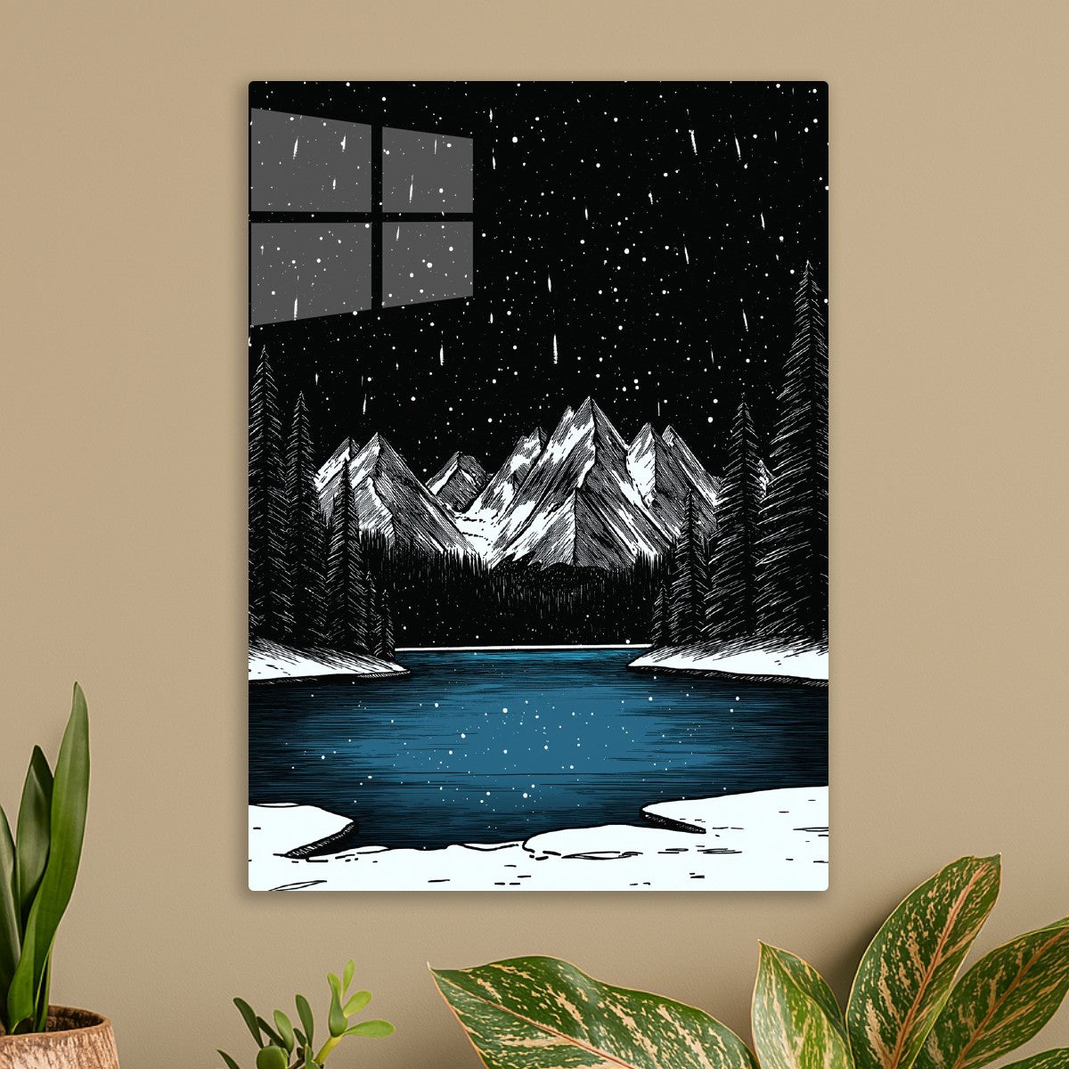 Winter Starlight Sketch