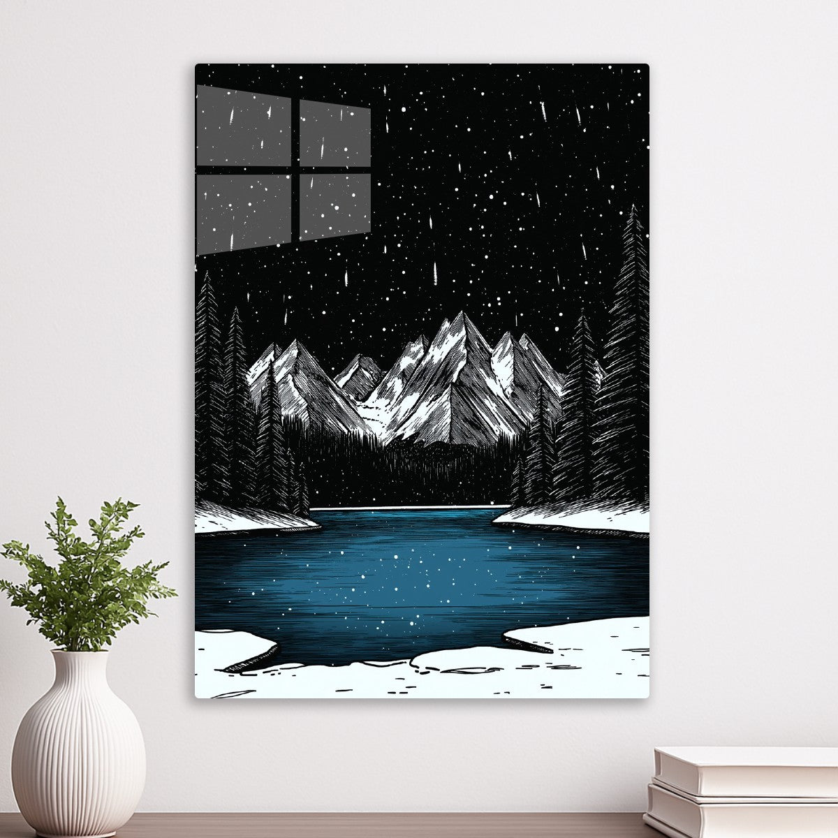 Winter Starlight Sketch