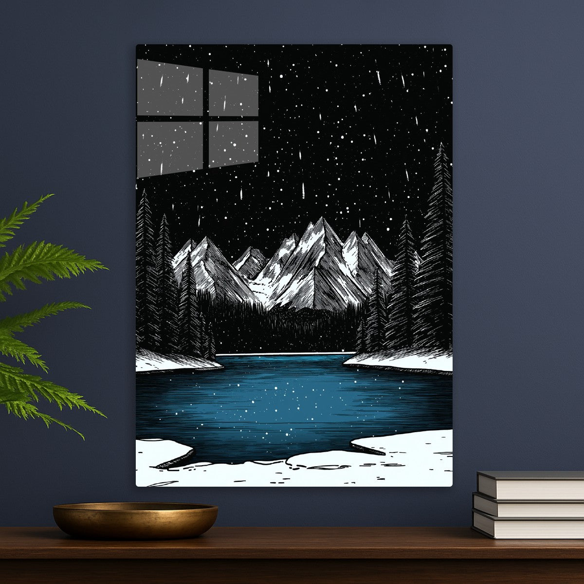 Winter Starlight Sketch