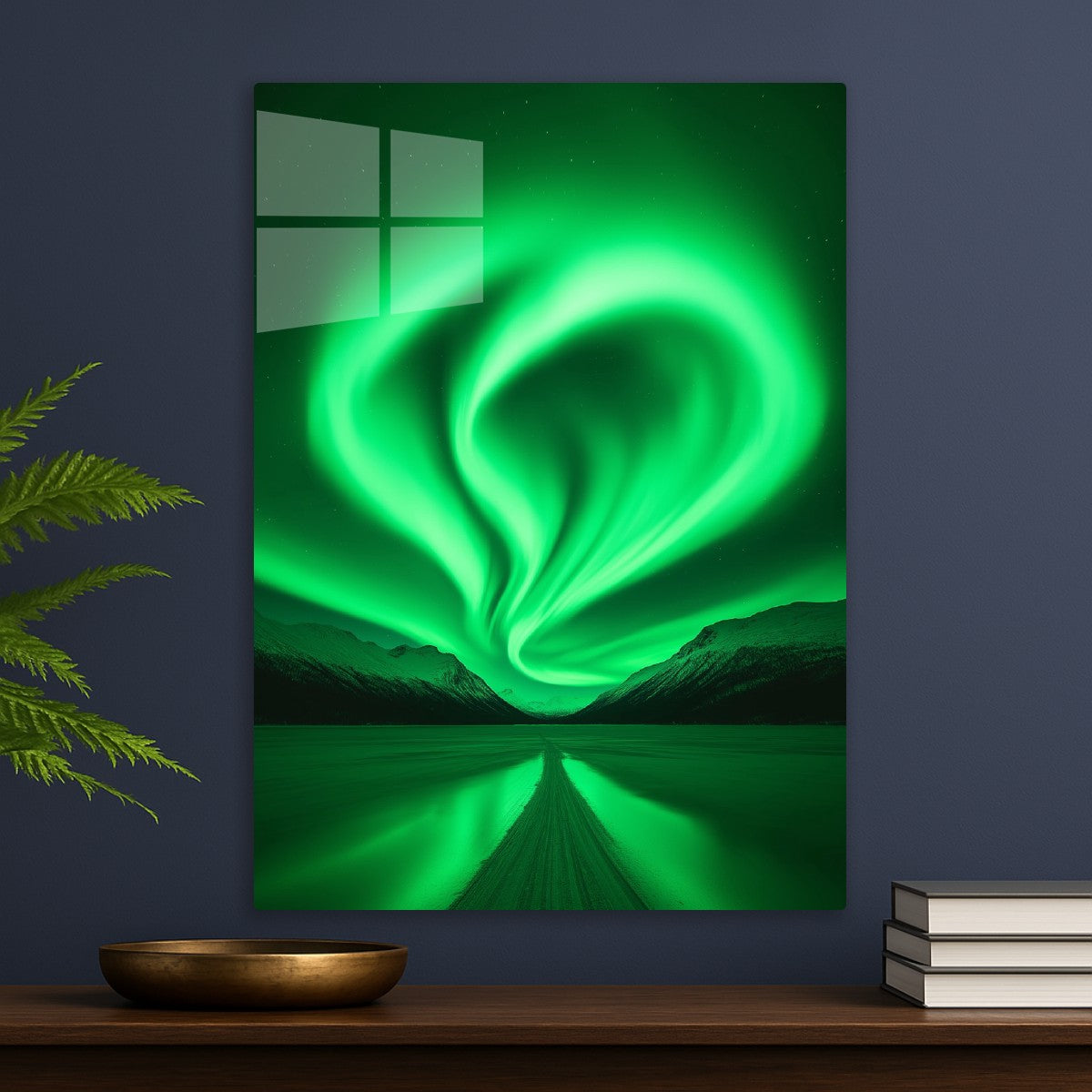 Emerald Aurora Borealis