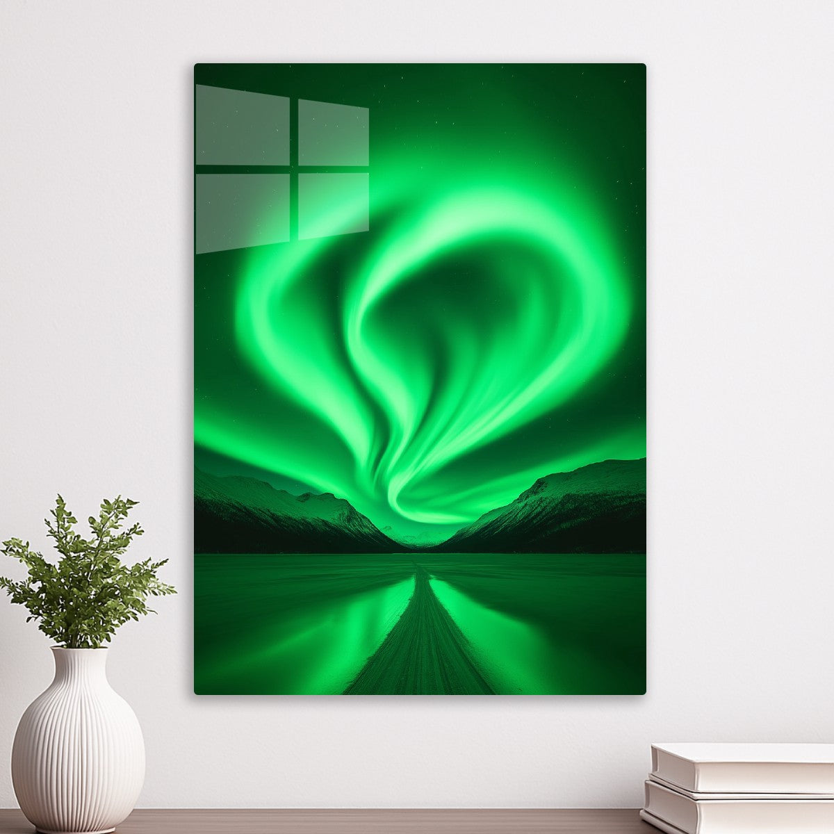 Emerald Aurora Borealis