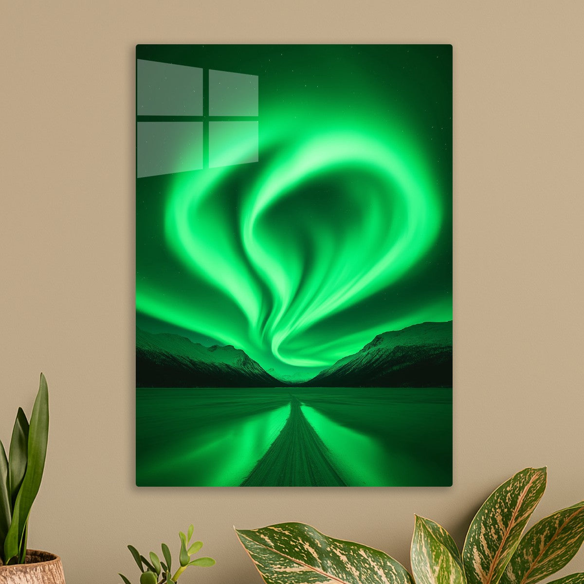 Emerald Aurora Borealis