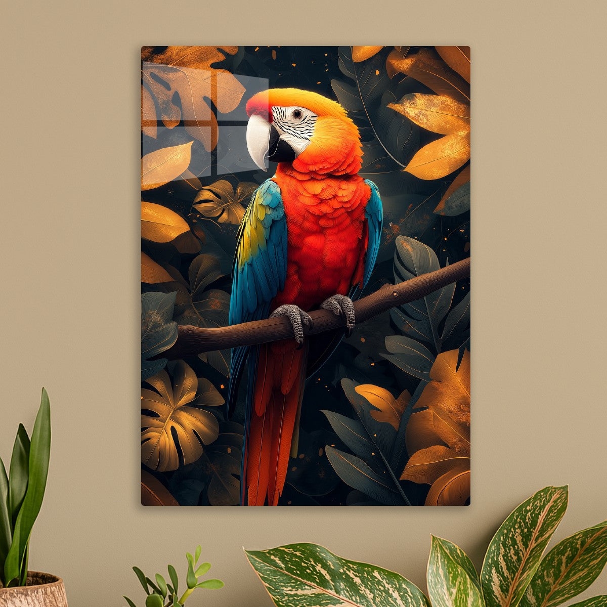 Scarlet Macaw Portrait