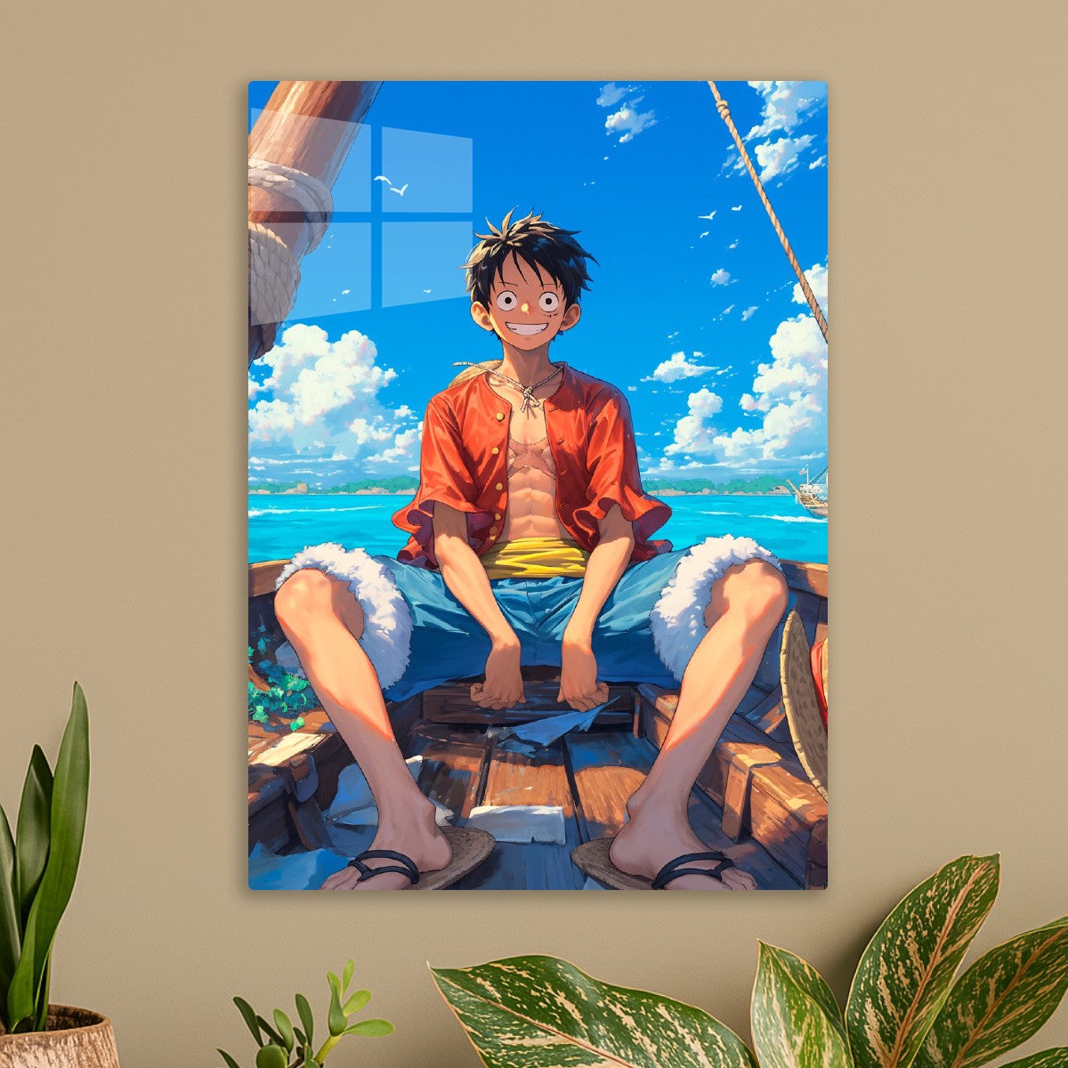 Luffy on vacation, One Piece