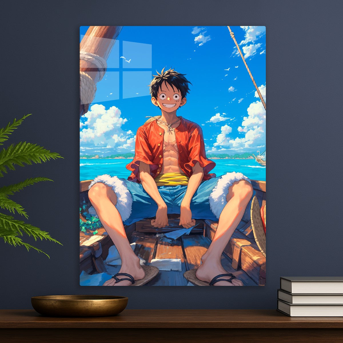 Luffy on vacation, One Piece