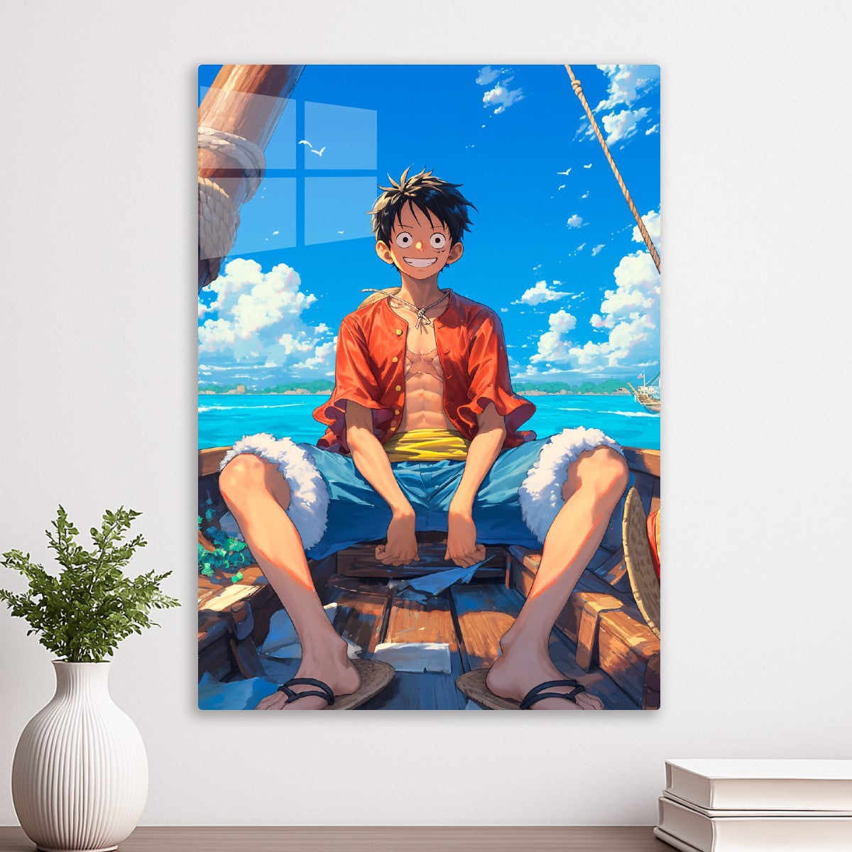 Luffy on vacation, One Piece